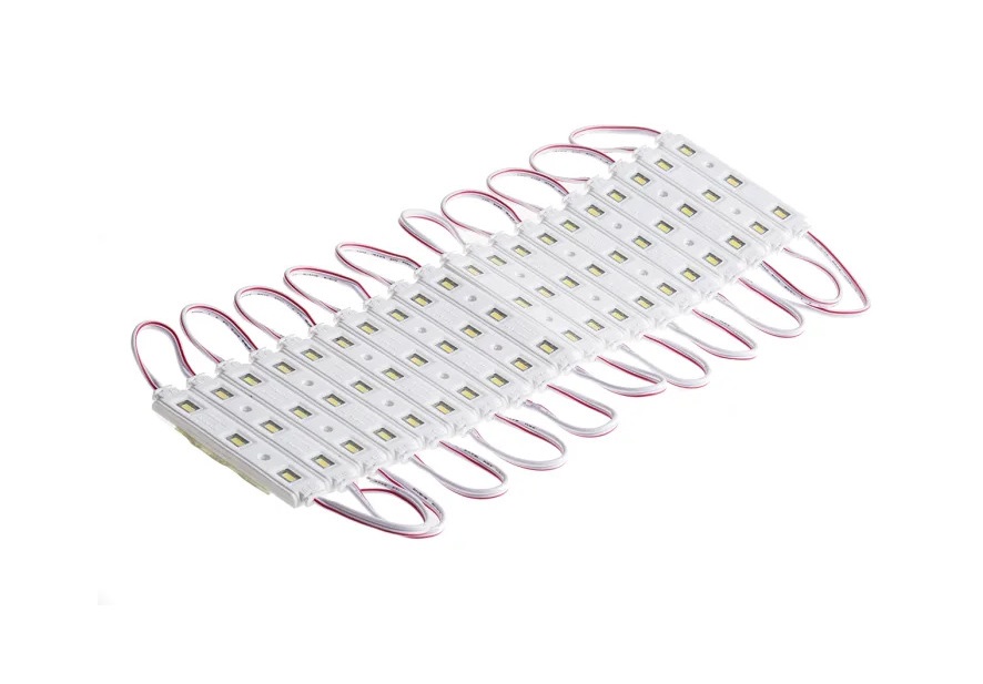 Set 20x Modul 3 Led SMD MRG M894 , SMD 5630, Led SMD Alb Rece